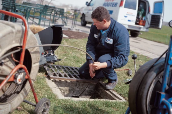 Roto-Rooter Tech Camera Inspection